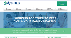 Desktop Screenshot of anchormedical.org